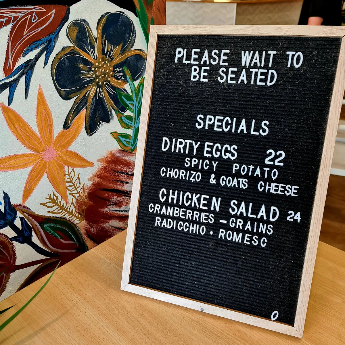 Menu, THE HAPPY FOX