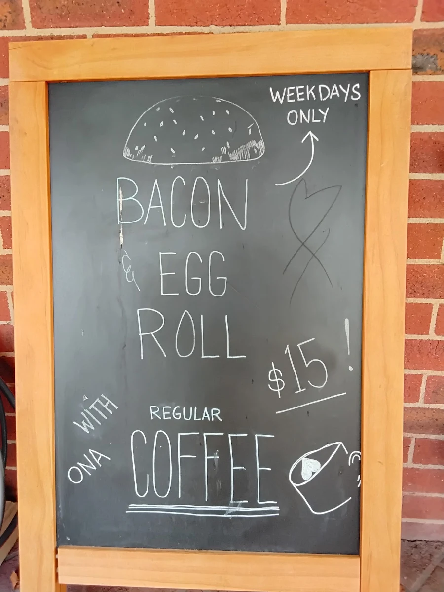 Menu, Northside Garden Cafe
