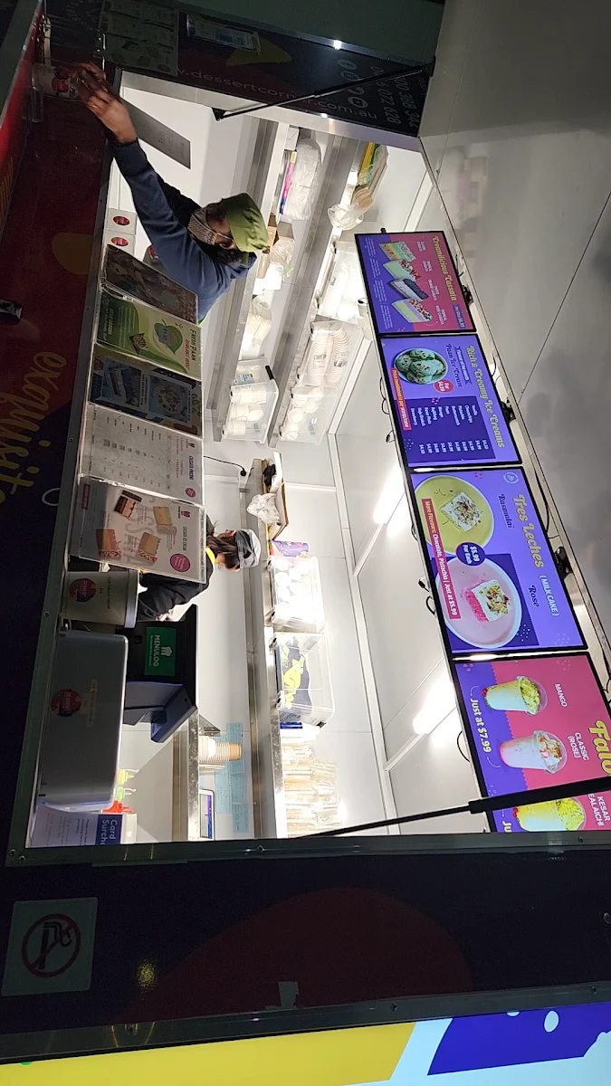 Menu, Dessert Corner On Wheels Truganina