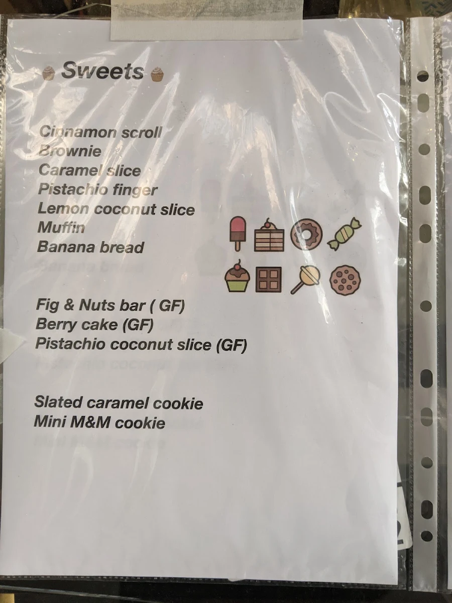 Menu, Coffee Tea & Me