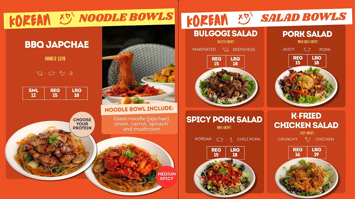 Menu, Bapboi Express(Macarthur central)