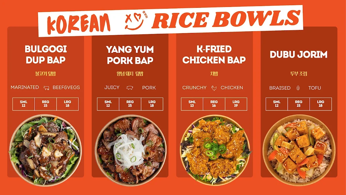 Menu, Bapboi Express(Macarthur central)