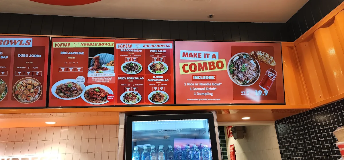 Menu, Bapboi Express(Macarthur central)