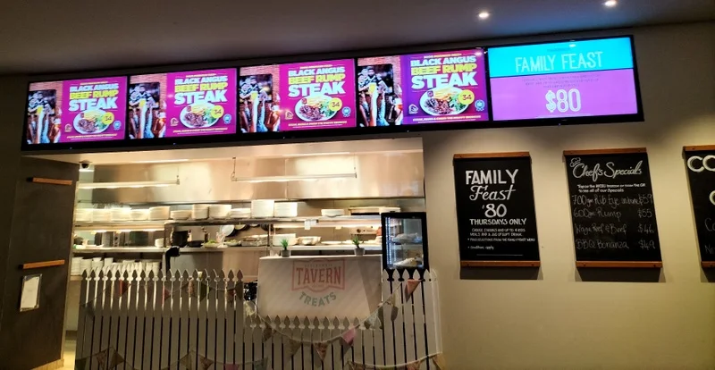 Menu, Bellbowrie Tavern