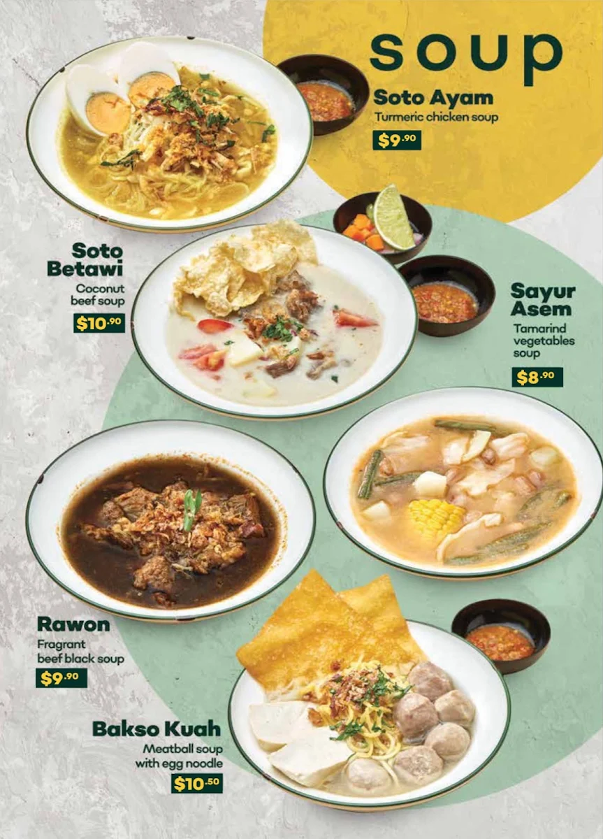 Menu, Ayam Penyet Ria