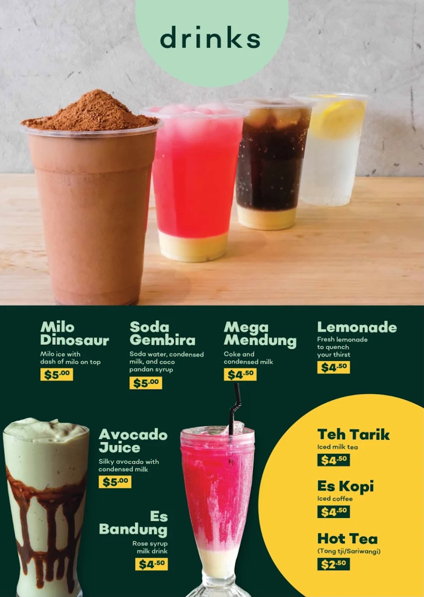Menu, Ayam Penyet Ria