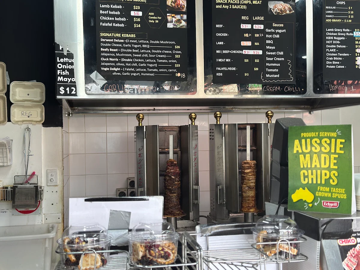 Menu, Kebab Kingdom