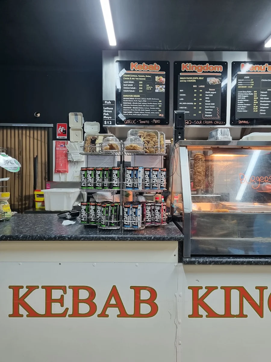 Menu, Kebab Kingdom