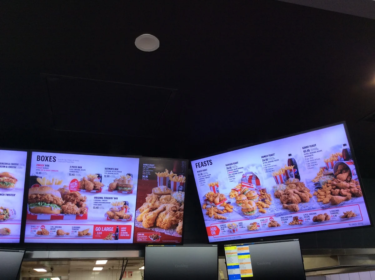 Menu, KFC Wantirna