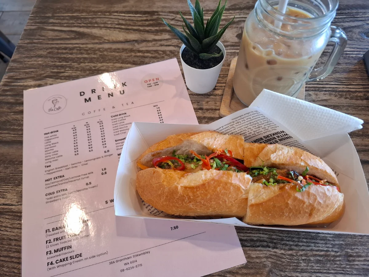 Menu, FA CAFE