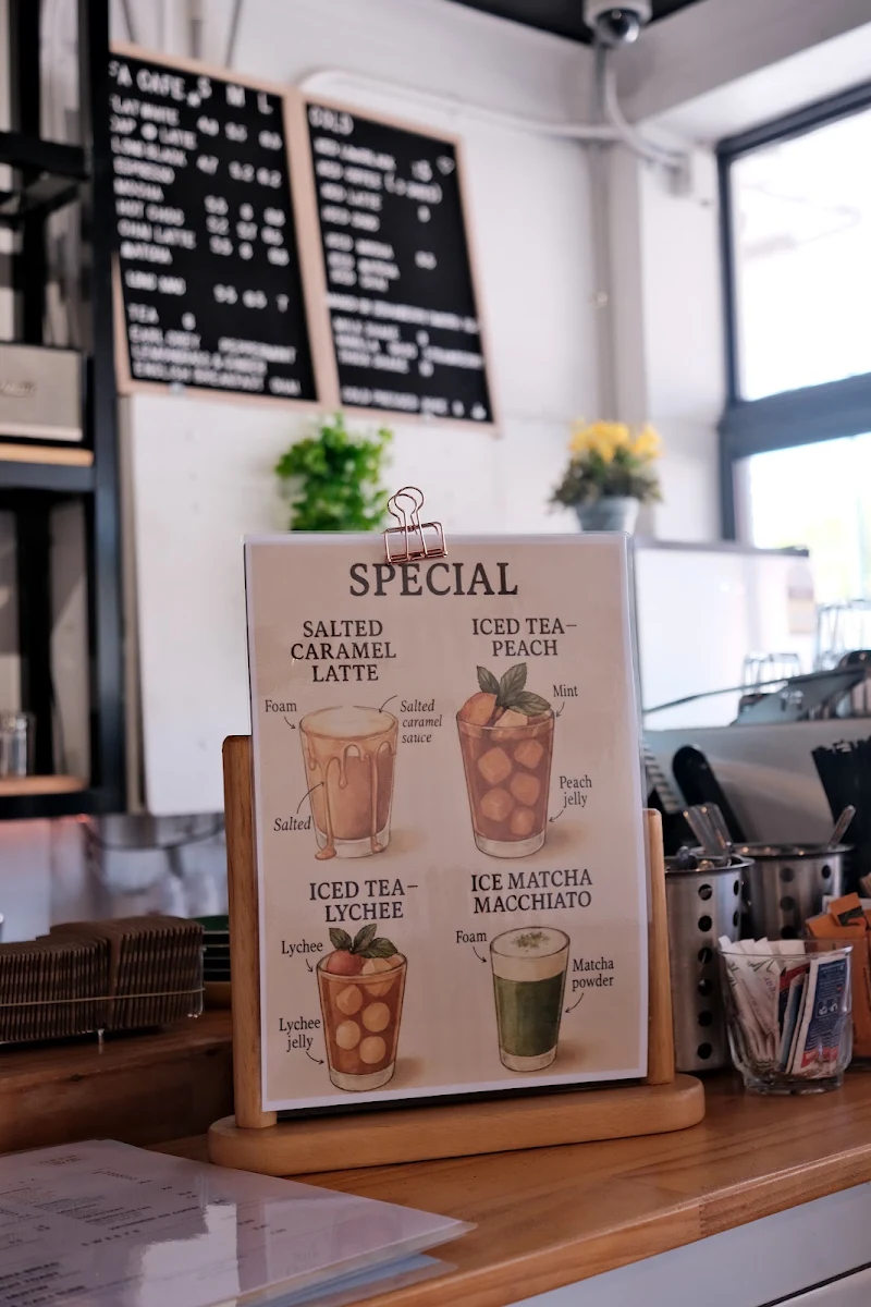 Menu, FA CAFE