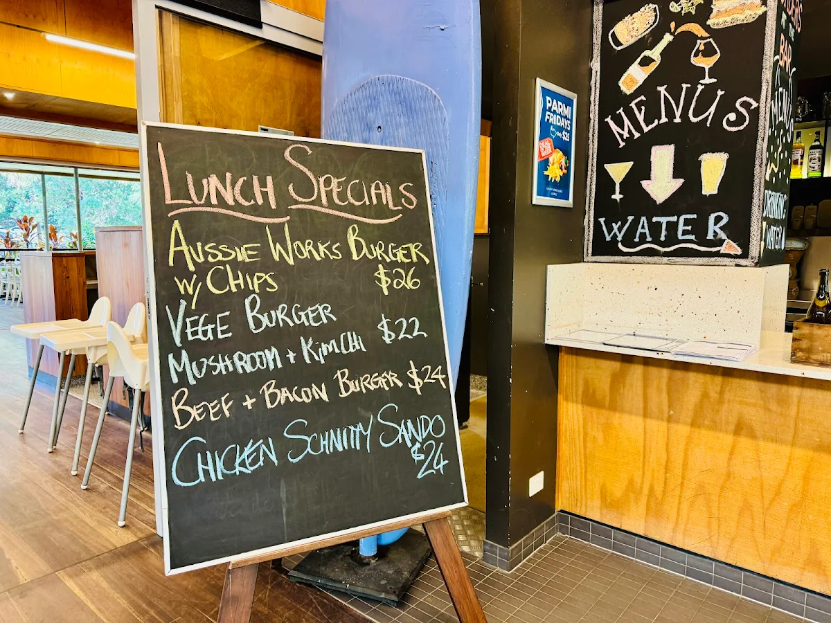 Menu, Sunset Social Bar & Bistro - Noosa North Shore