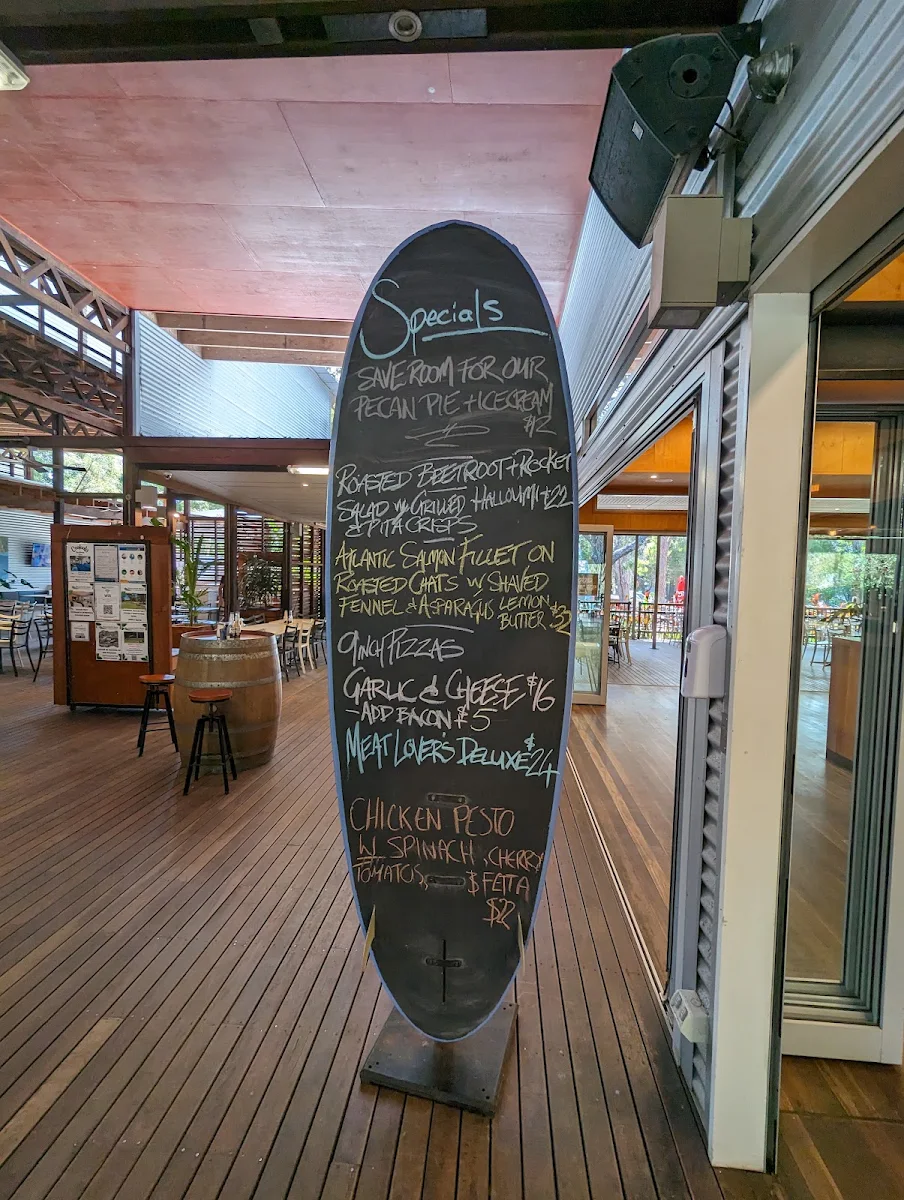 Menu, Sunset Social Bar & Bistro - Noosa North Shore