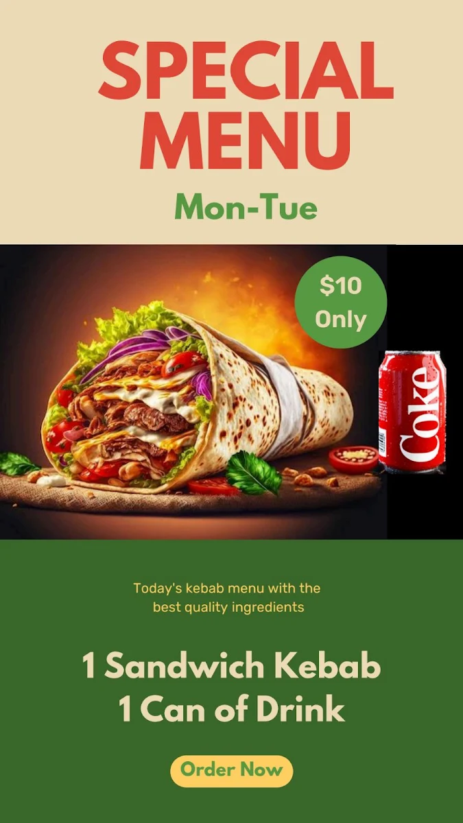 Menu, AL AFRAH RESTAURANT AND BAKERY