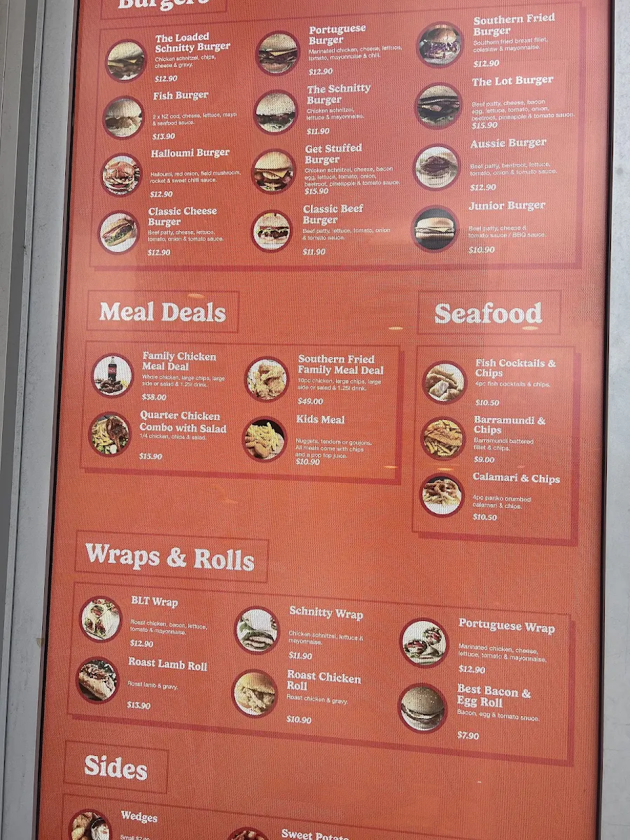 Menu, Get Stuffed