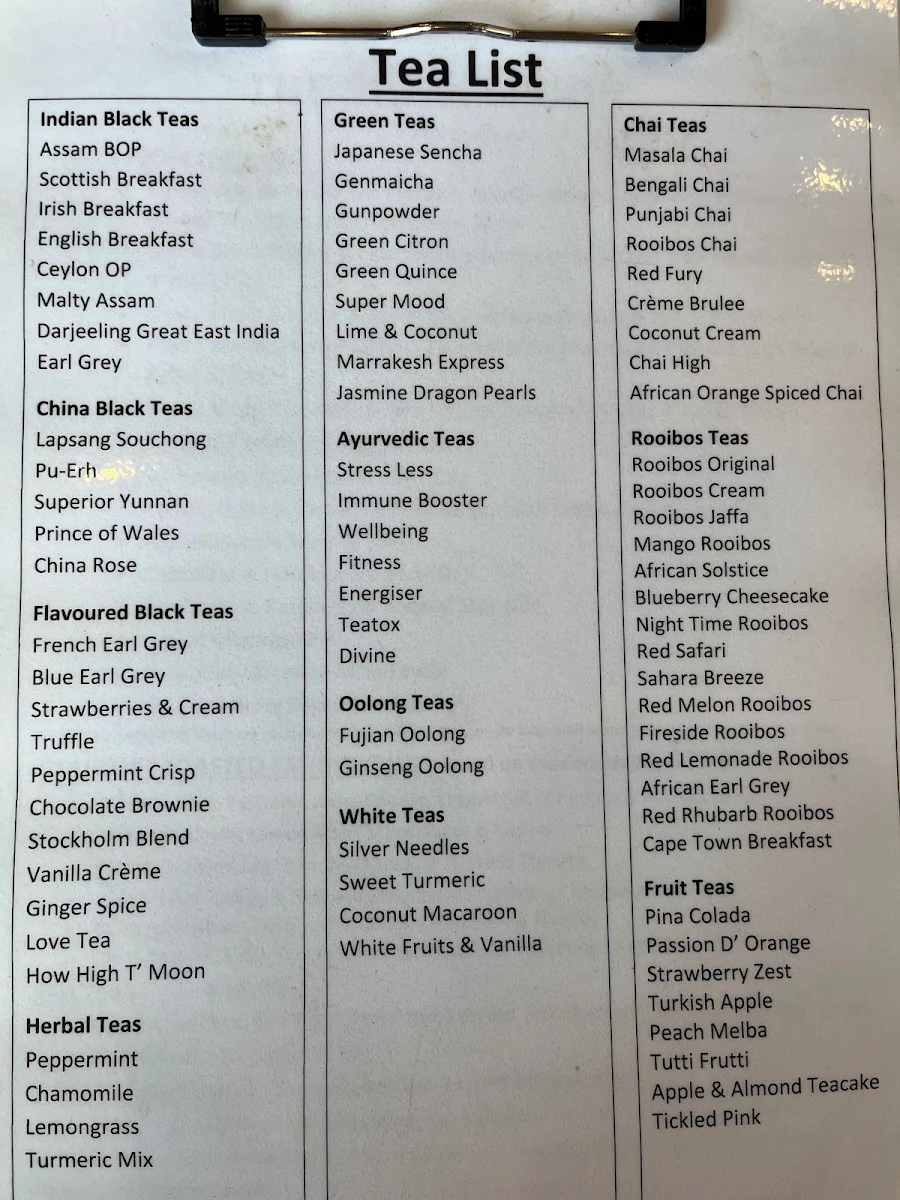 Menu, The Silva Spoon
