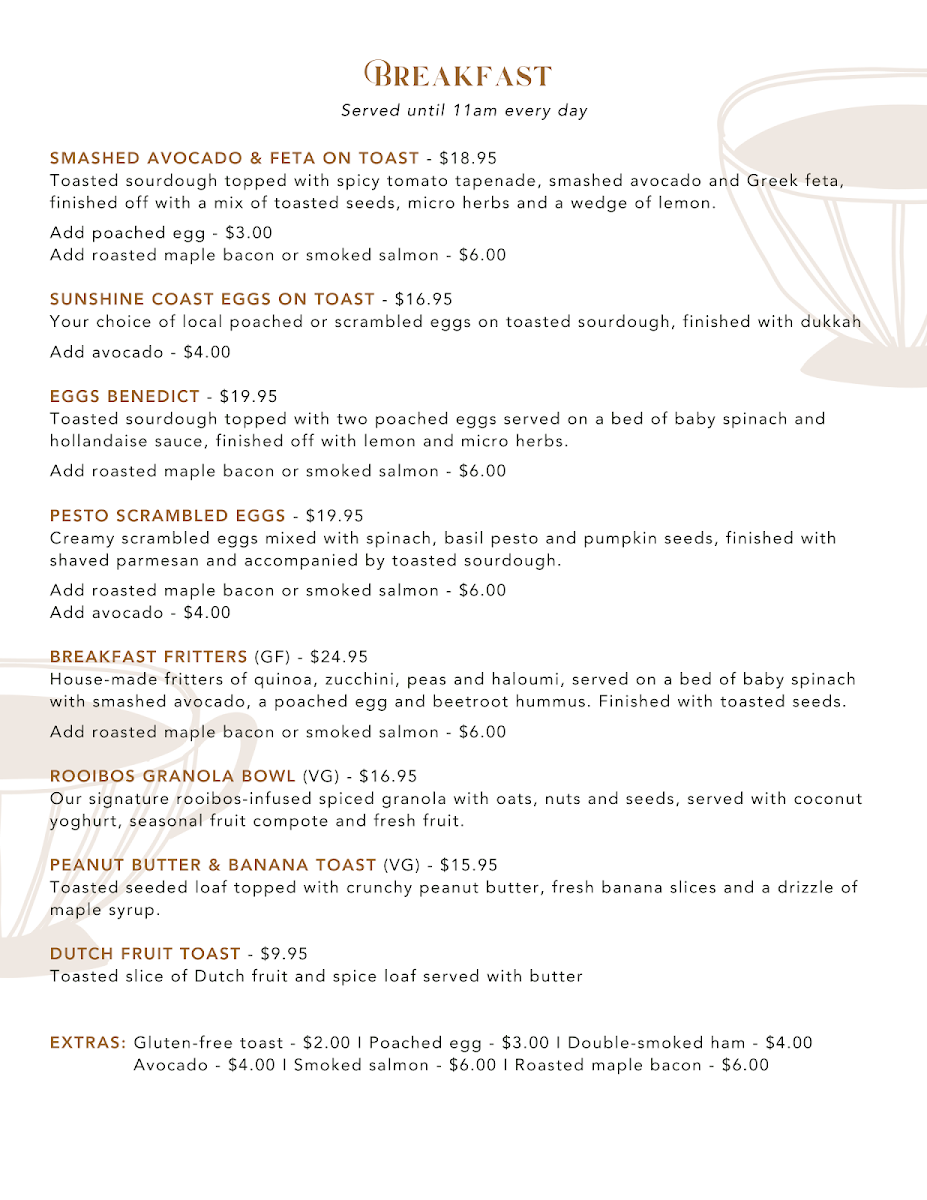 Menu, The Silva Spoon