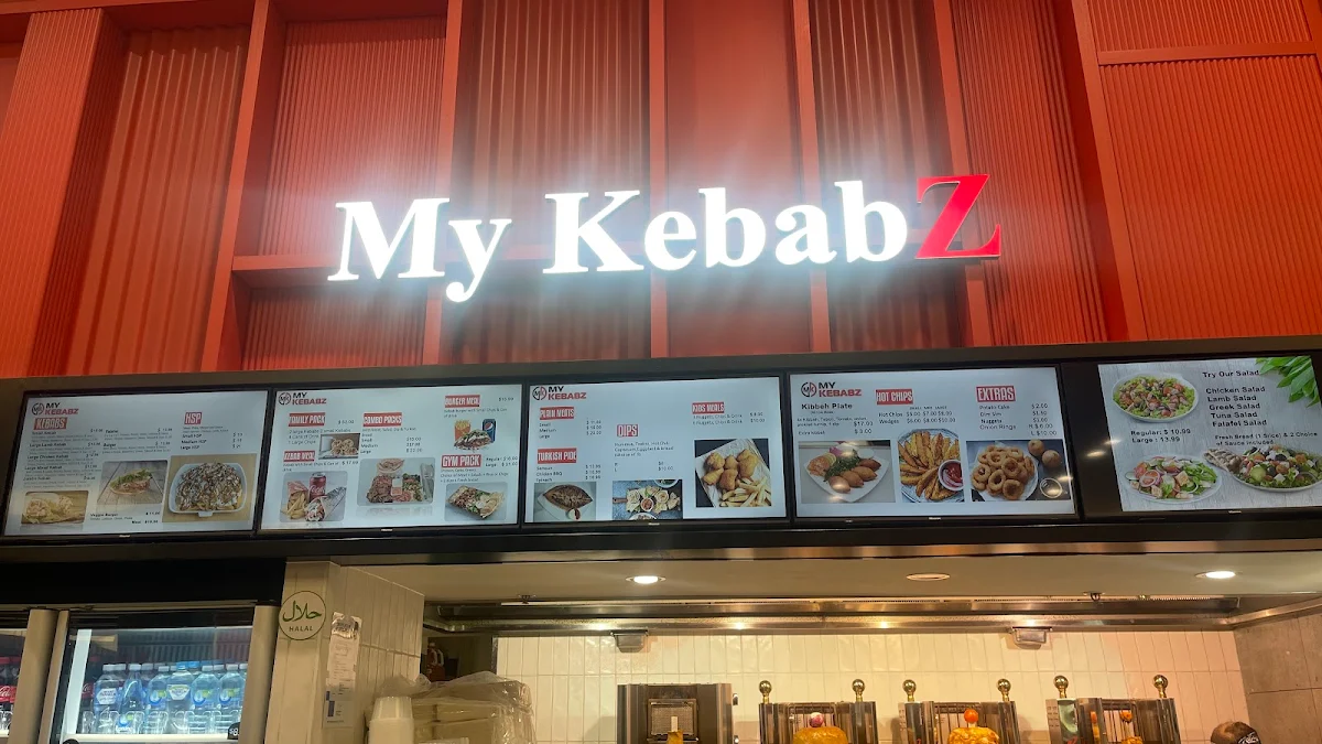 Menu, My Kebabz