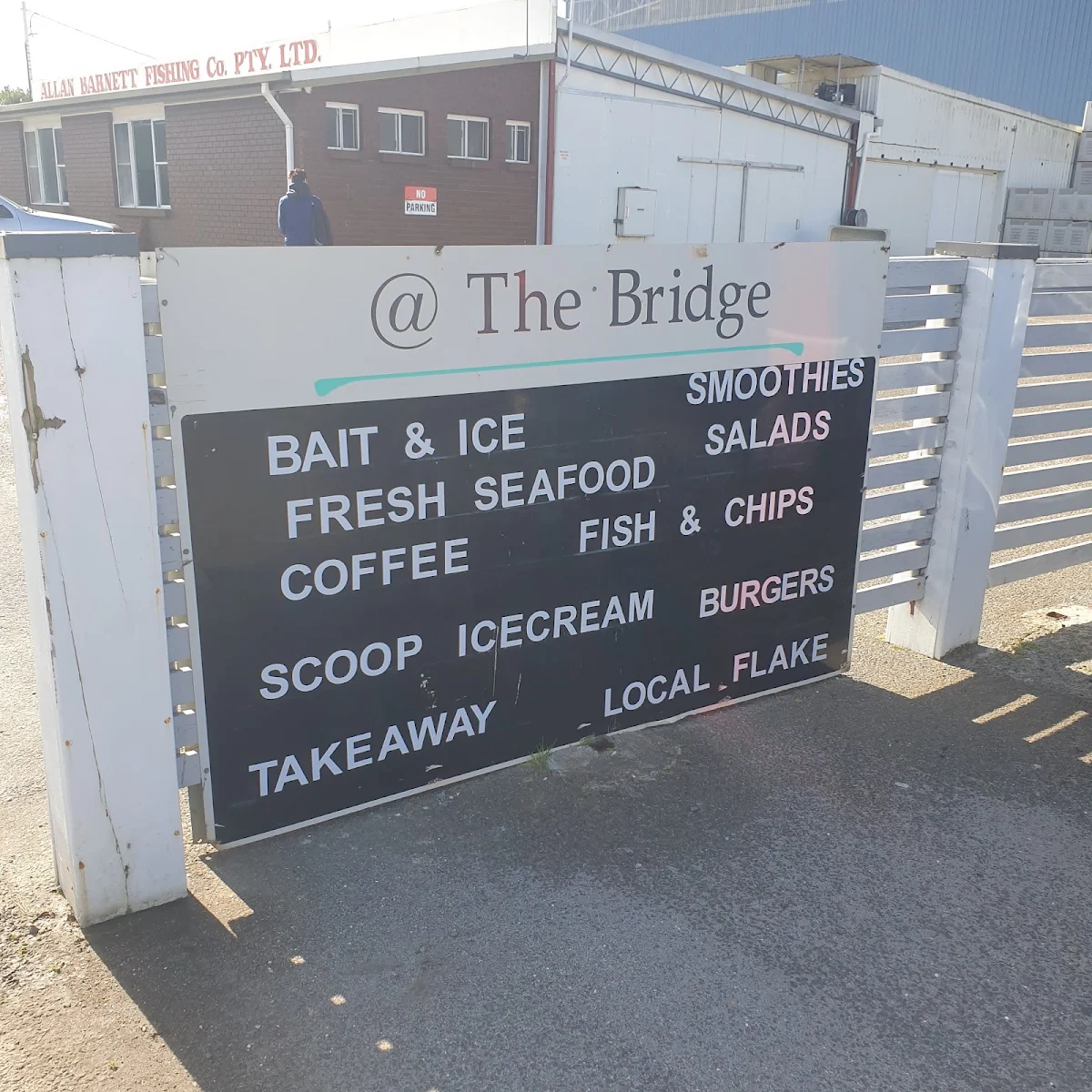 Menu, @ The Bridge
