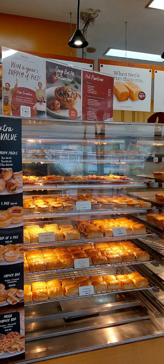 Menu, Banjo’s Bakery Café – Maroochydore