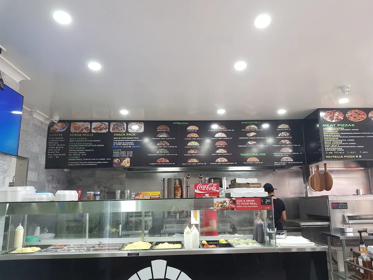 Menu, OZ GRILLZ