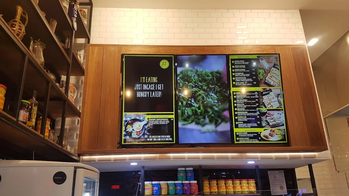 Menu, The Gozleme Co.