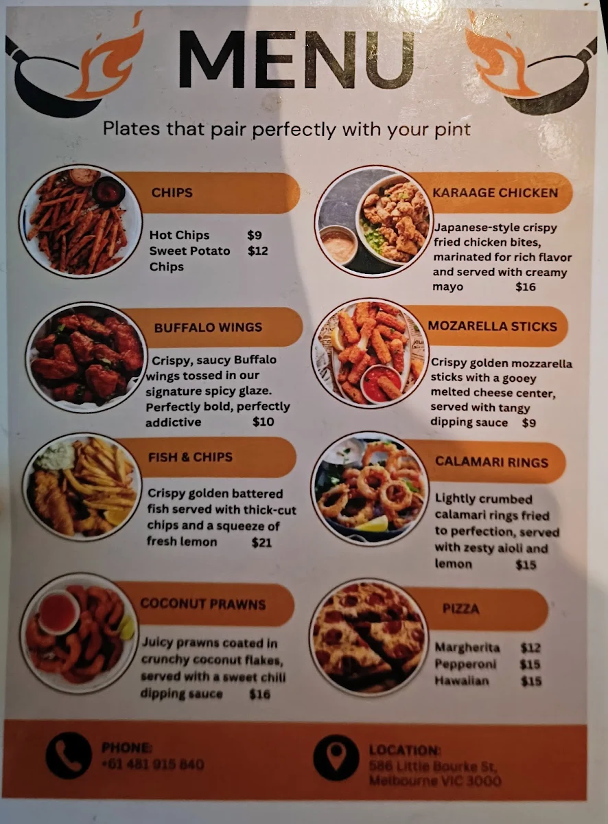 Menu, Bar HumBug