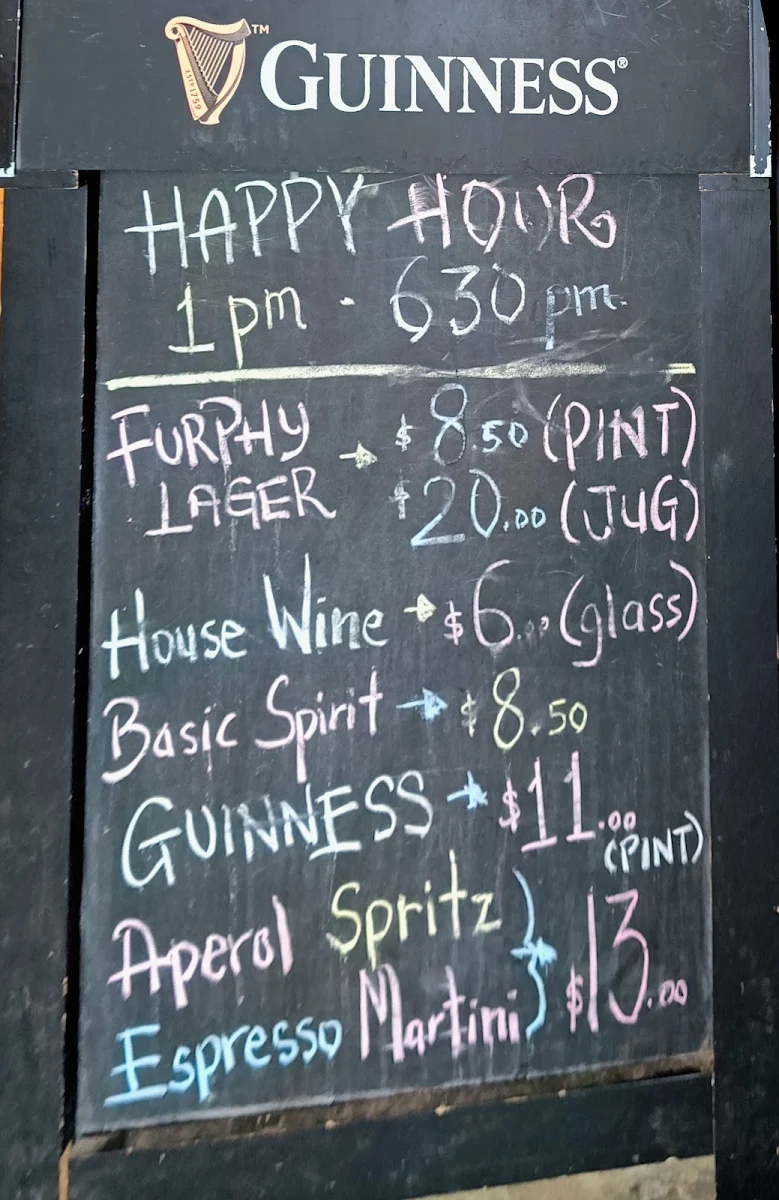 Menu, Bar HumBug