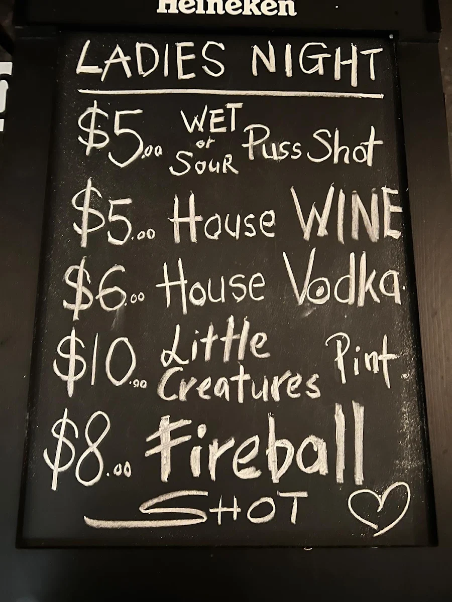 Menu, Bar HumBug