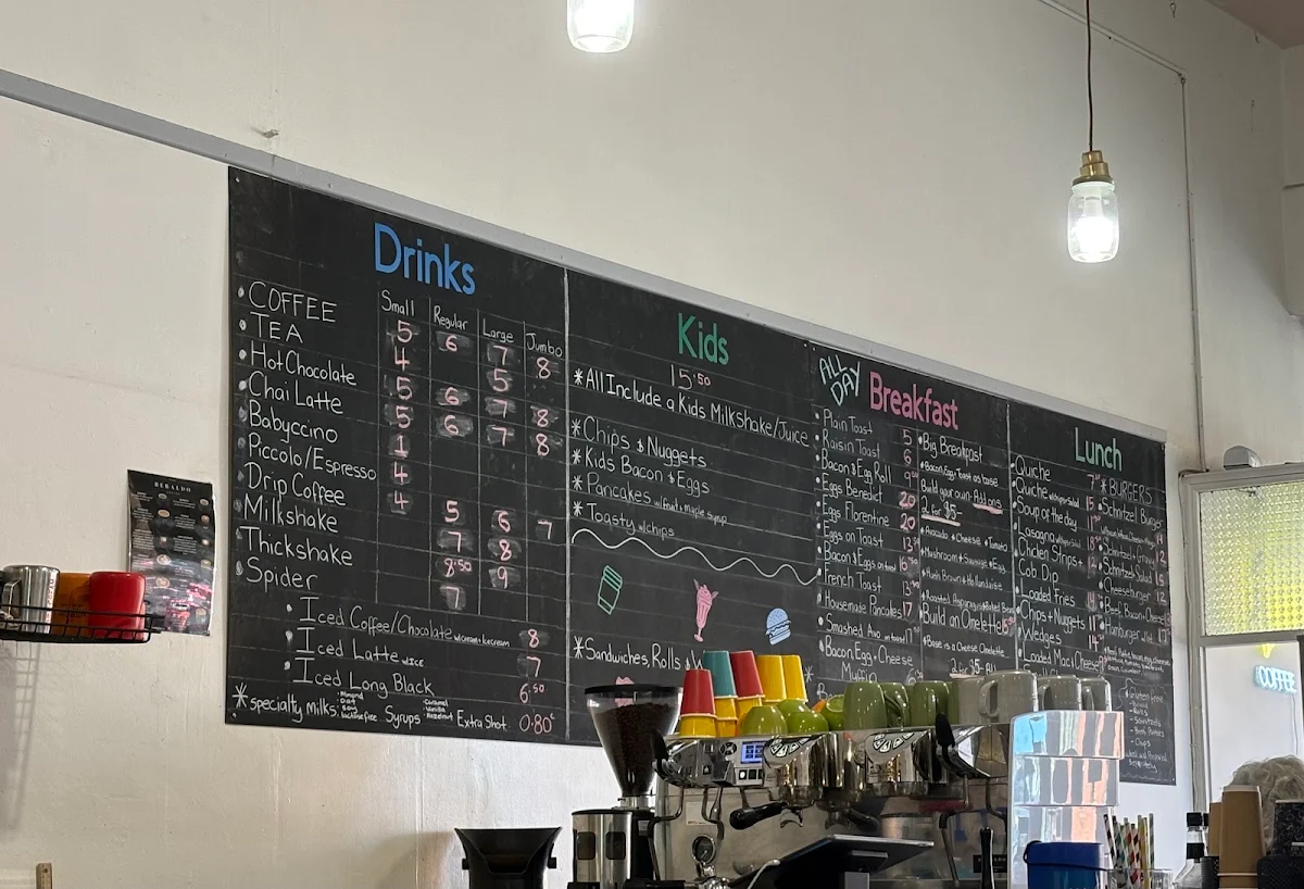 Menu, Sams Family Cafe
