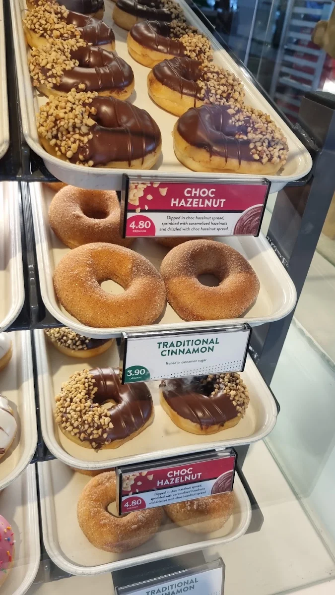 Menu, Krispy Kreme Coomera
