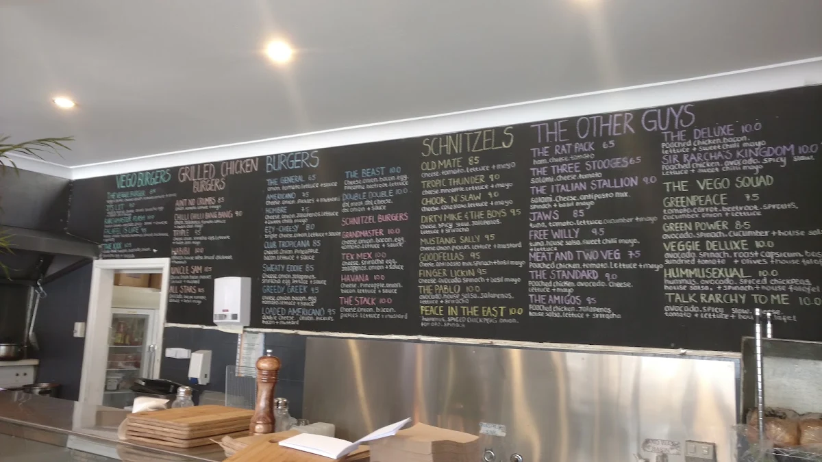 Menu, Industria Cafe