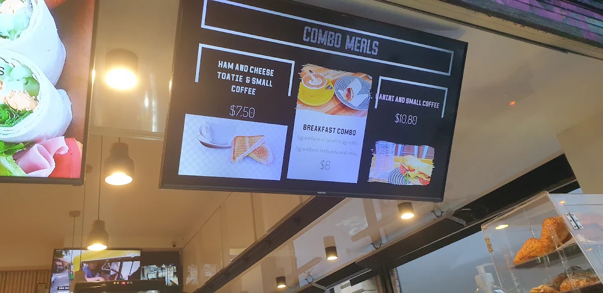 Menu, Centro Espresso Caffe