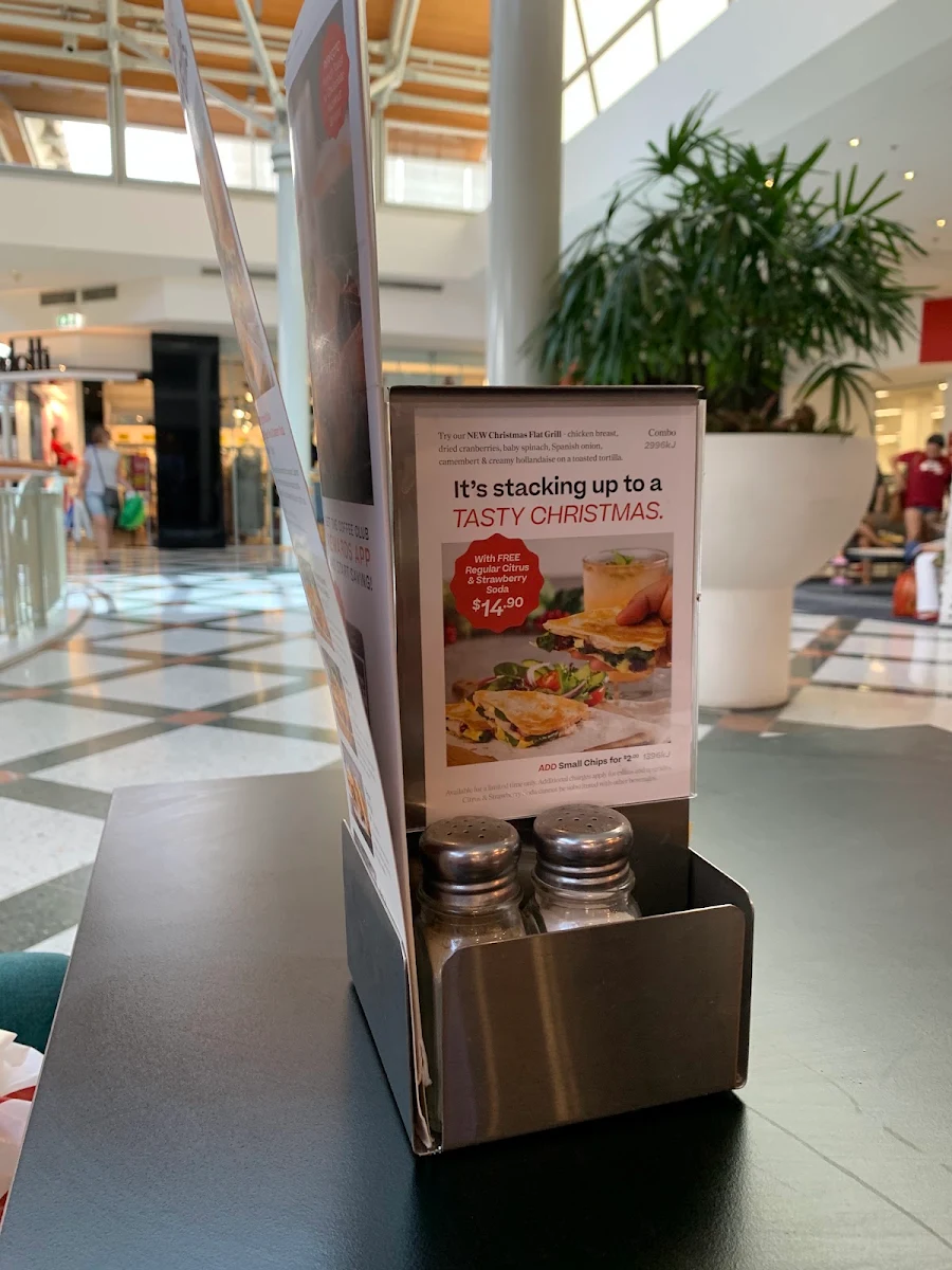Menu, The Coffee Club Café - Greensborough Plaza