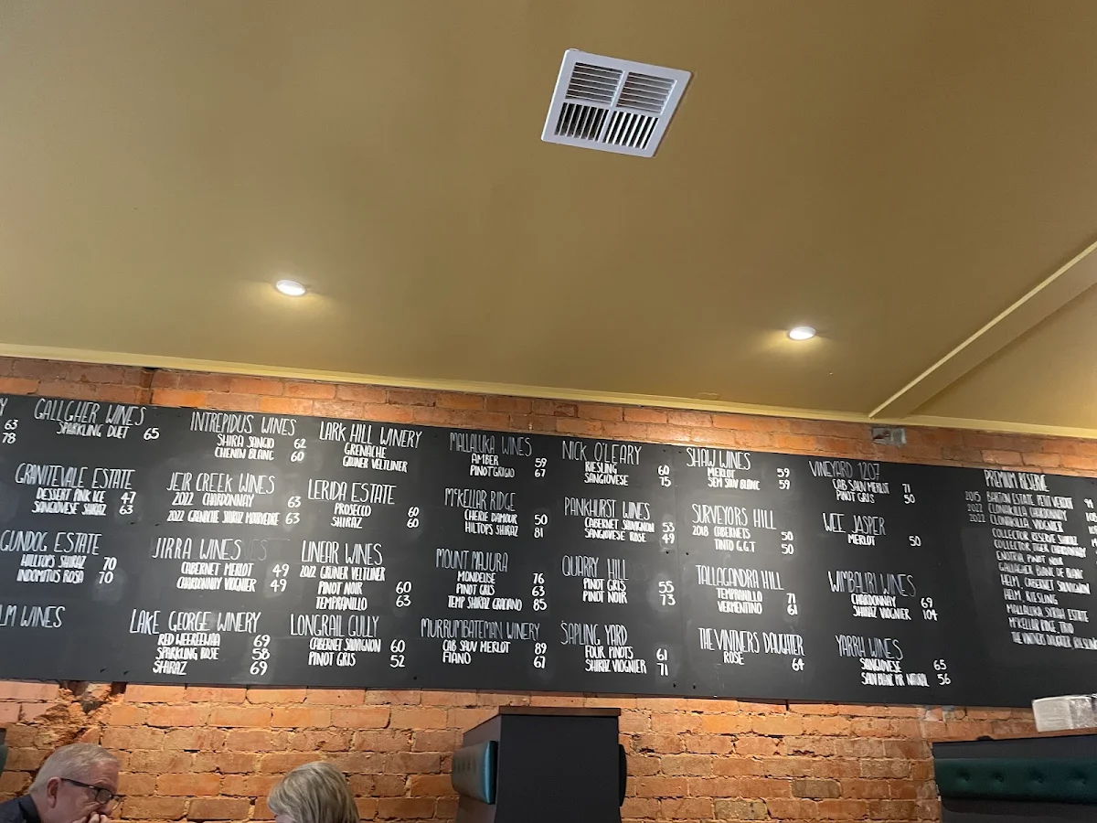 Menu, Two Before Ten Aranda