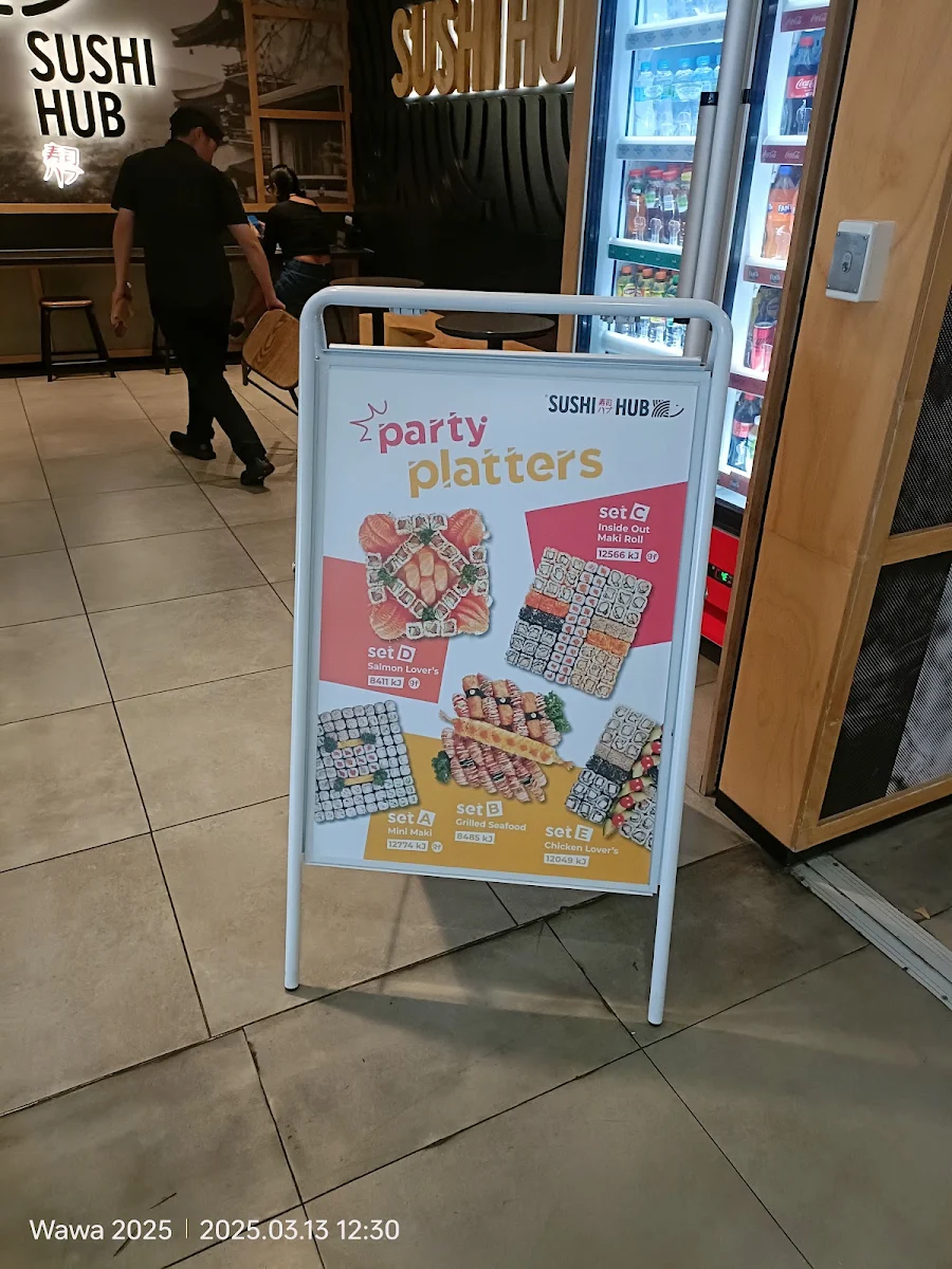 Menu, Sushi Hub Cabramatta Plaza