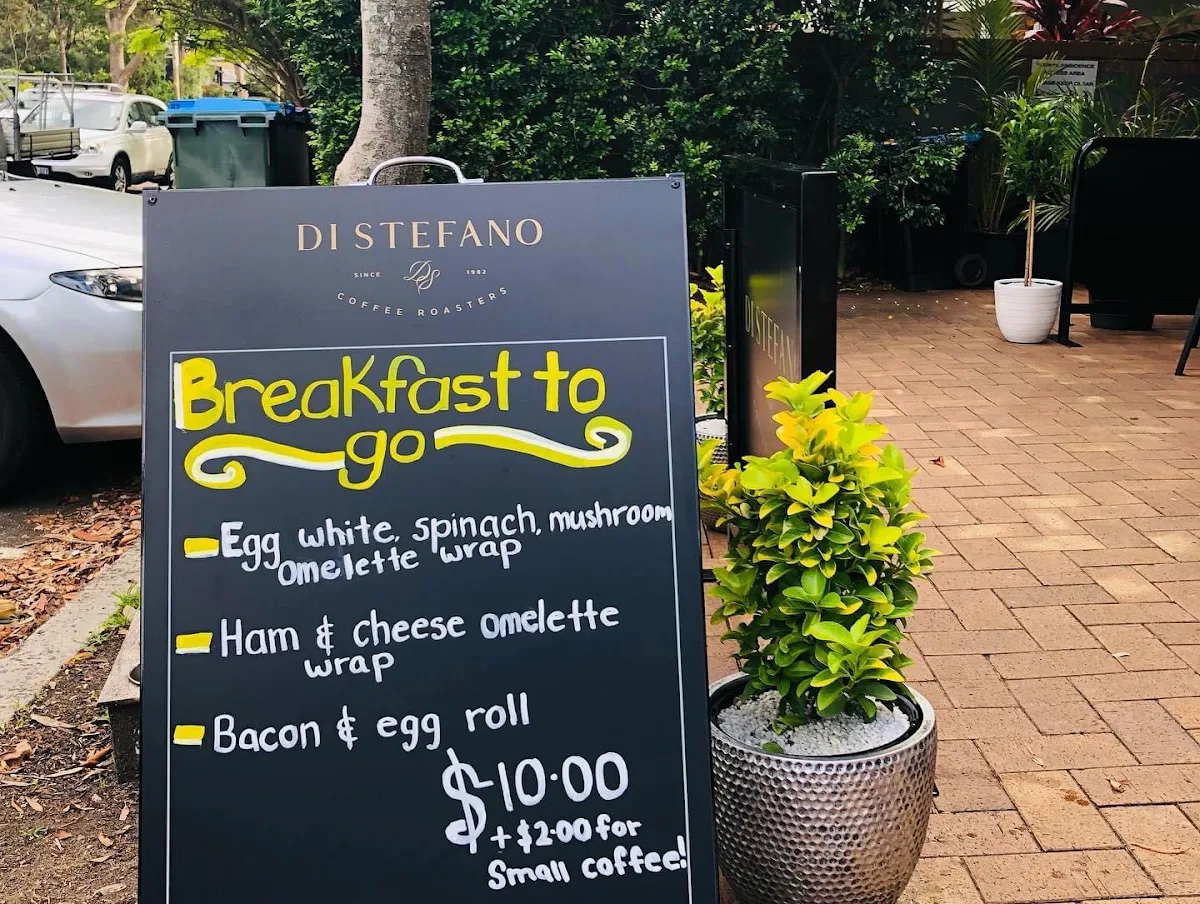 Menu, The Deli Bilgola cafe