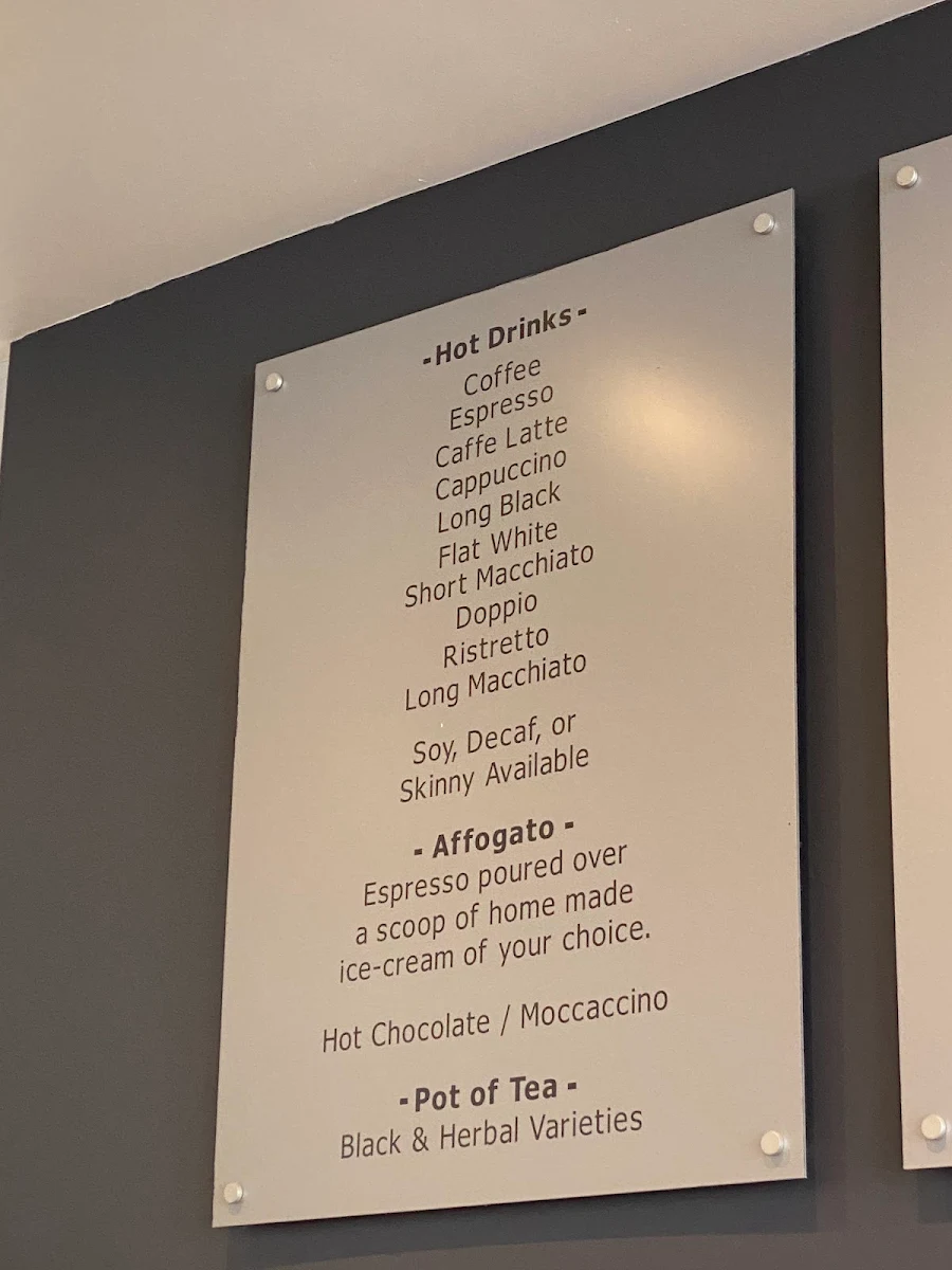 Menu, Cosi Duci