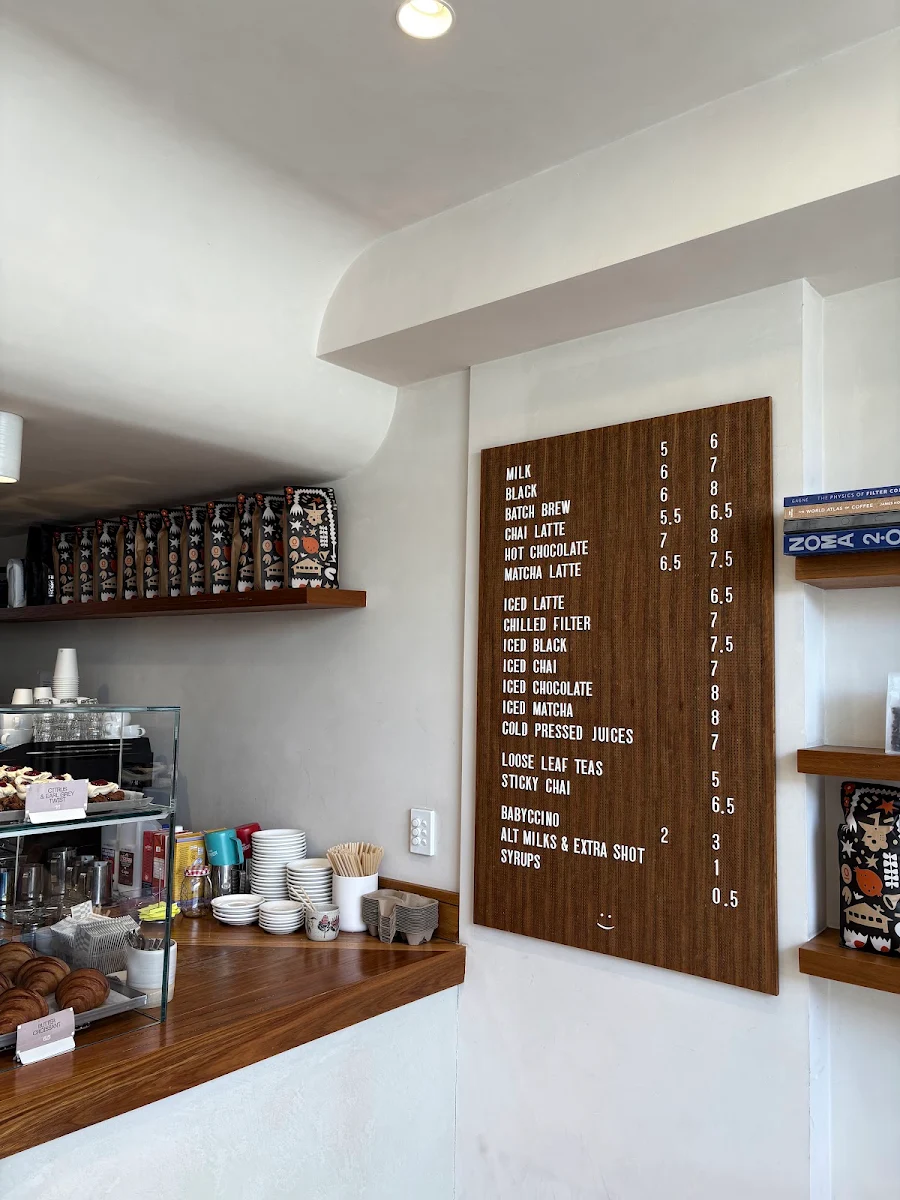 Menu, Home Croissanterie
