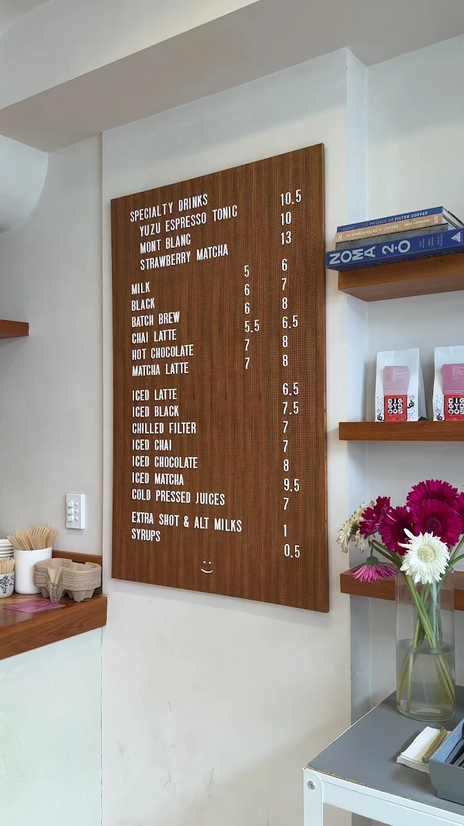 Menu, Home Croissanterie