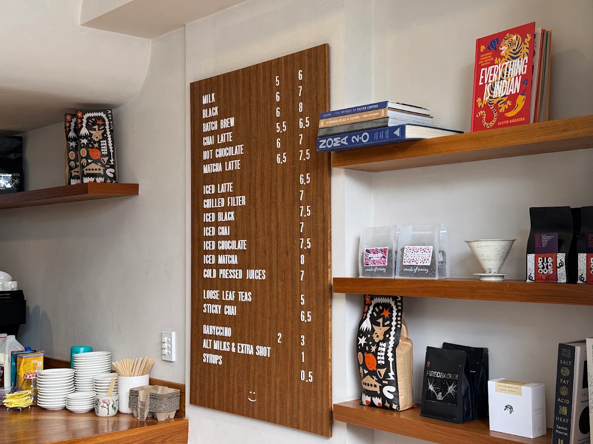 Menu, Home Croissanterie