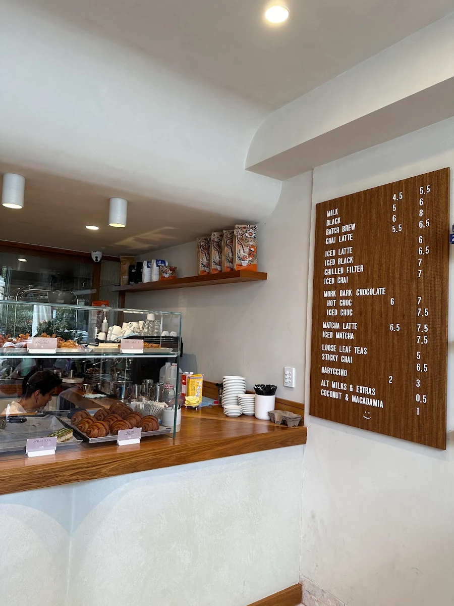 Menu, Home Croissanterie