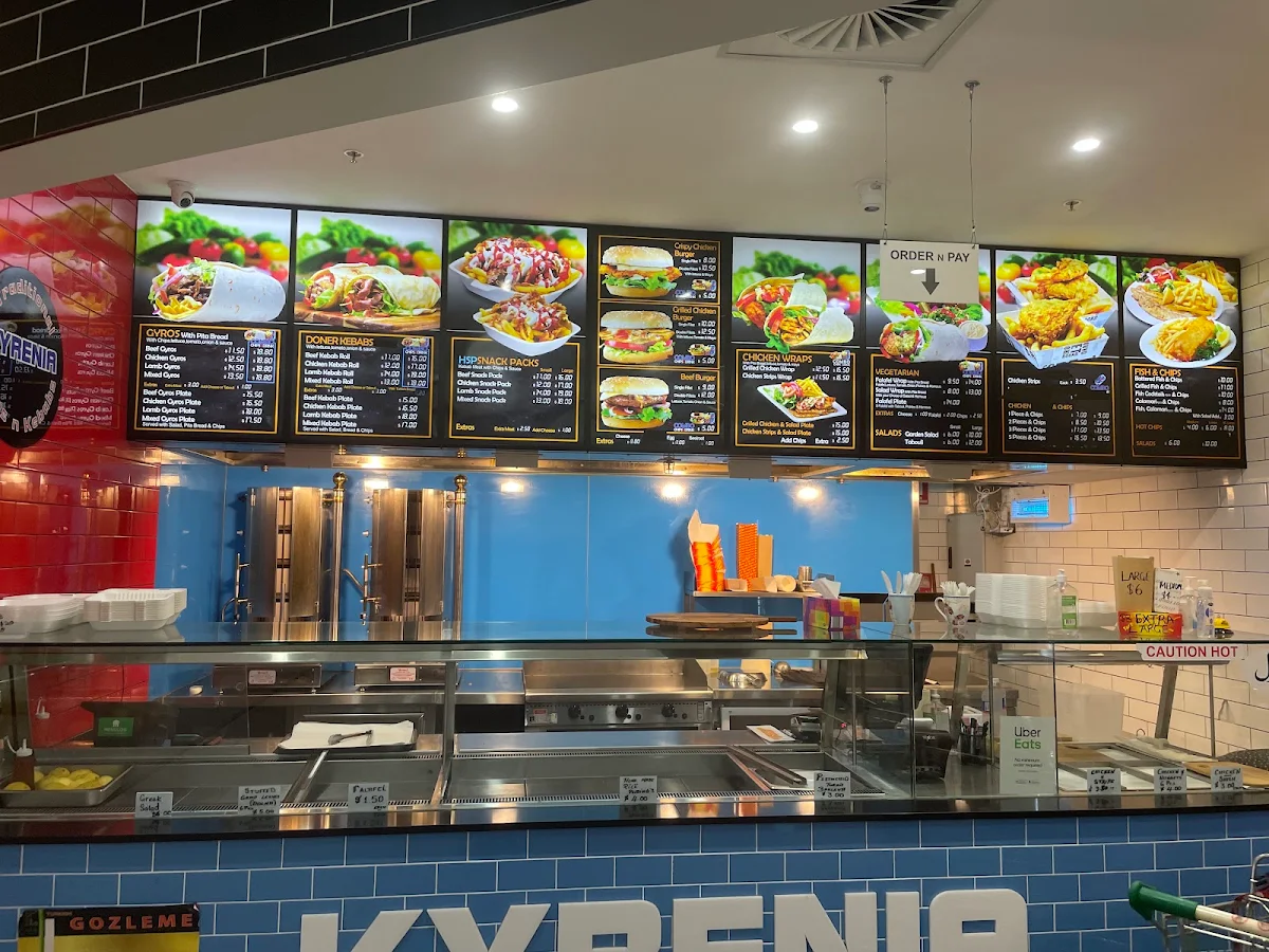 Menu, River Kebab & Pizza