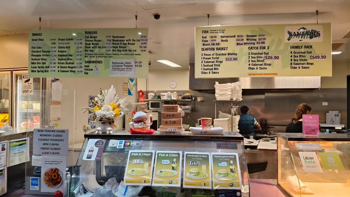Vibe, Taylors Seafood