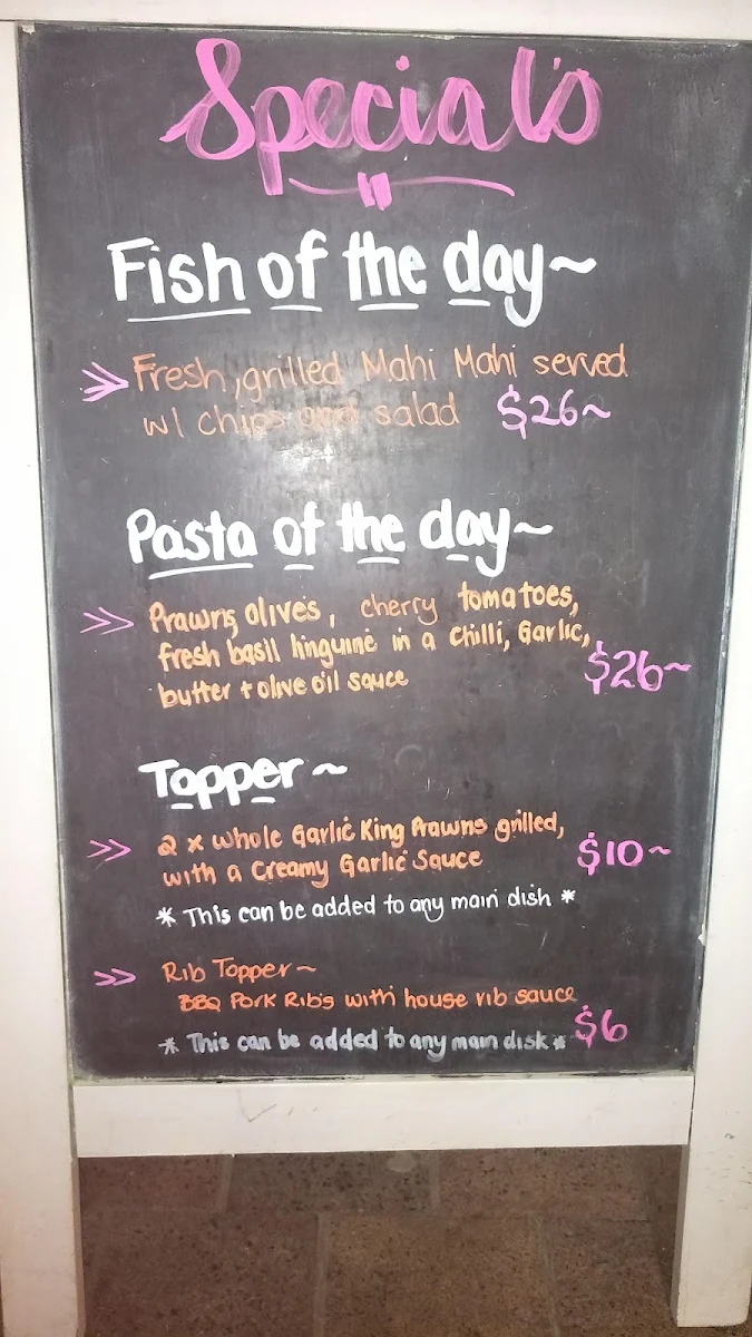 Menu, McDonald's Heatherbrae