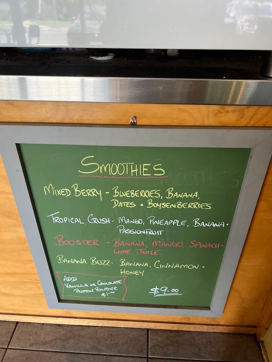 Menu, Brew'd Awakening Cafe