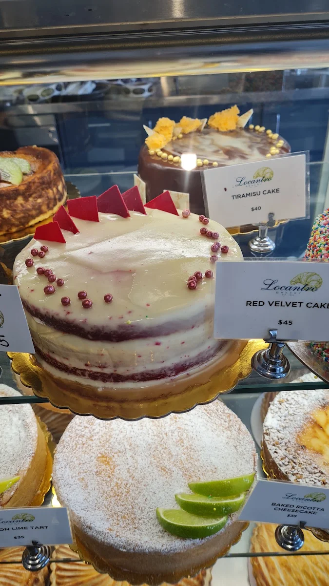 Menu, Locantro Bakery