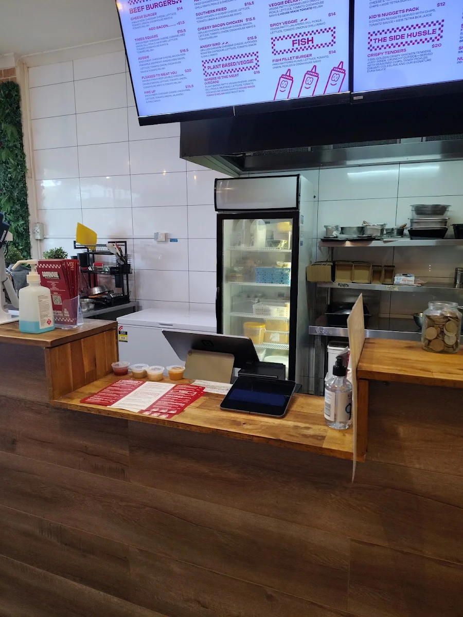 Menu, Cookhouse Burgers