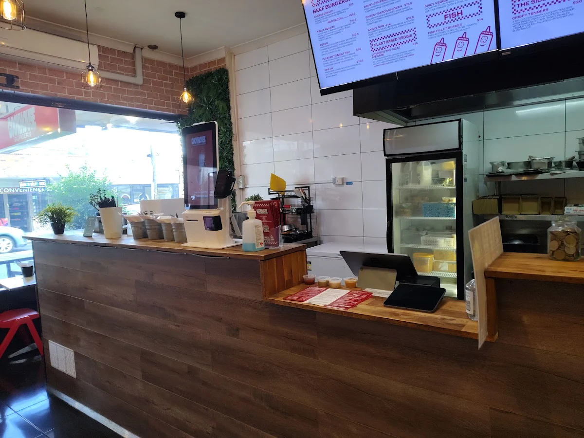 Menu, Cookhouse Burgers