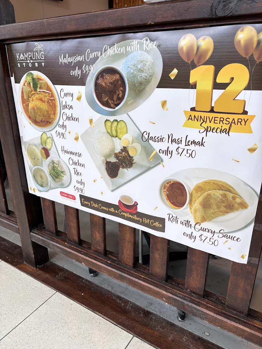 Menu, Kampung Story